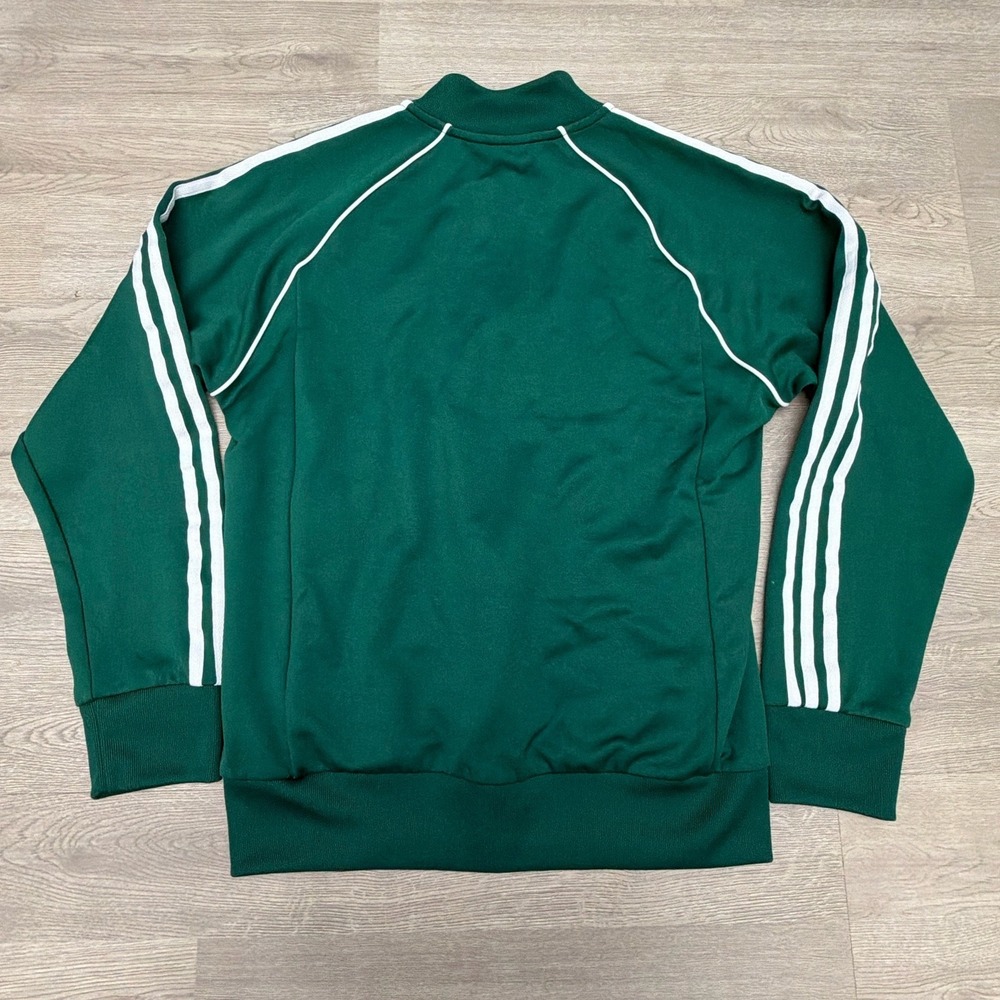 Adidas Originals SST Track Jacket Mens M Green Primeblue Trefoil Full Zip HC8626 - Picture 4 of 11